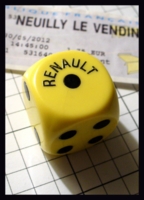 Dice : Dice - 6D - Renault Automobile Die - Esty June 2012